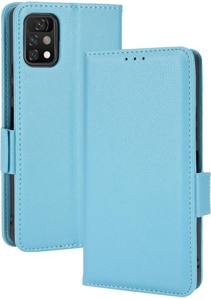 Umidigi A11 Promax Cüzdan Kart Yuvaları Için Kılıf Tutucu Yan Toka Manyetik (Yurt Dışından)