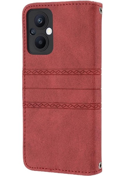 Mays Home Oneplus Nord N20 5g Kickstand Pu Deri Manyetik Kapatma Için Flip Case (Yurt Dışından)