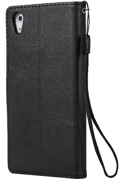 Sony Xperia Z5 Yüksek Kaliteli Deri Klasik Düz Renk ile Flip Case (Yurt Dışından) fırsatları