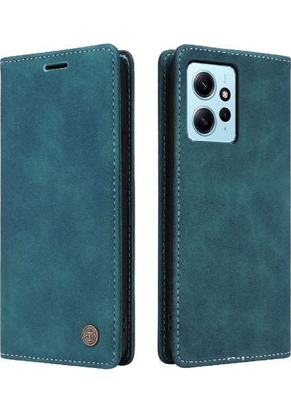 Xiaomi Redmi Not 12 Için Flip Case 4g Kapak Çevirin Darbeye Cüzdan Kılıf (Yurt Dışından)