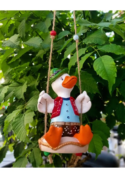 Sallanan Ördek Bahçe Balkon Süsü fiyatları