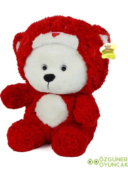 70 cm Kapşonlu Uykumcuk Peluş Ayıcık Panda