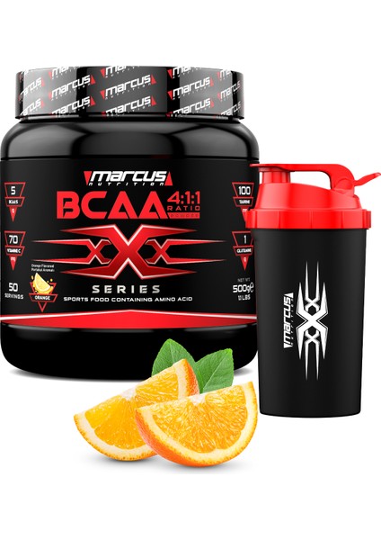 Bcaa x Series 4.1.1 500 G Portakal Aromalı