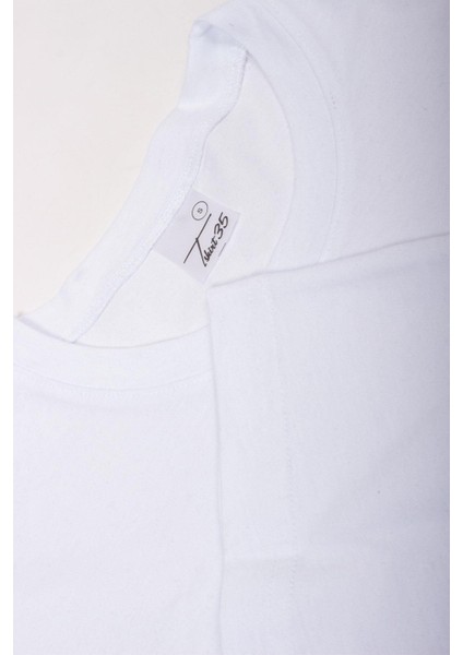 Kuru Kafa Baskılı Beyaz Unisex Tişört C543 fırsatları