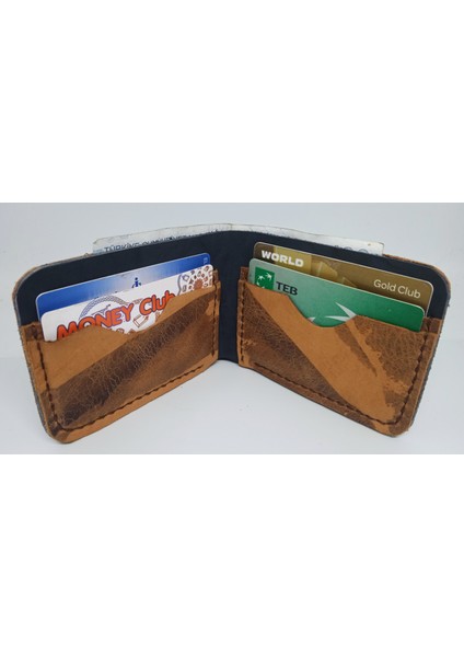 Gerçek Deri Tamamen El Emeği Cüzdan 22CM*8CM * 1 Banknot Alanı 4 Kart Bölmesi 6h6 modelleri