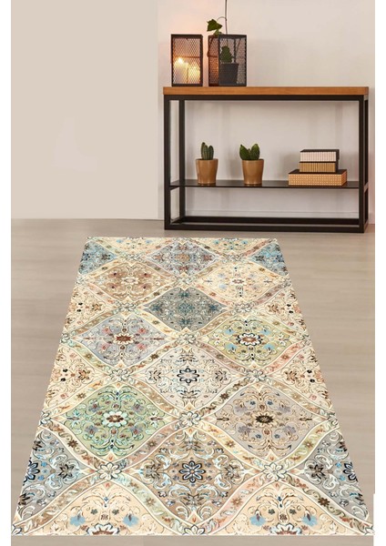 Etnik Stil Retro Yıkanabilir Kaymaz Taban Leke Tutmaz Çocuk Odası Halısı fiyatları