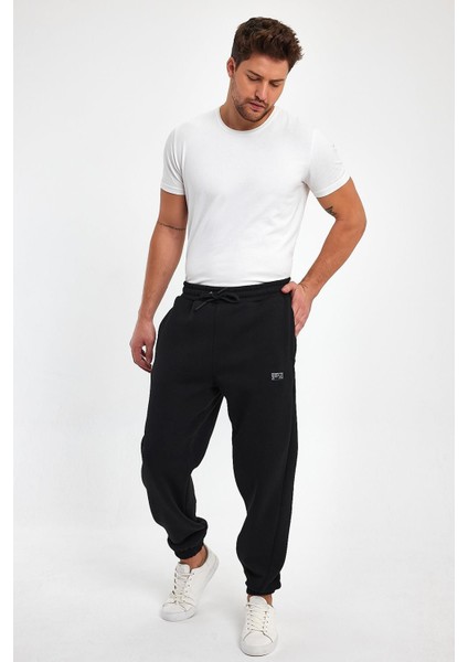 3 Ipli Içi Şardonlu Jogger Eşofman Altı (B23-0029)