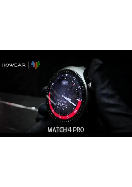 Howear Watch 4 Pro Çift Kordonlu Akıllı Saat
