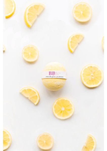Bathbox Banyo Topu ve Nem Bombası Jakuzi Küvet Manikür Topu Banyo Bombası 130G x Adet When Life Gives You Lemone fiyatları