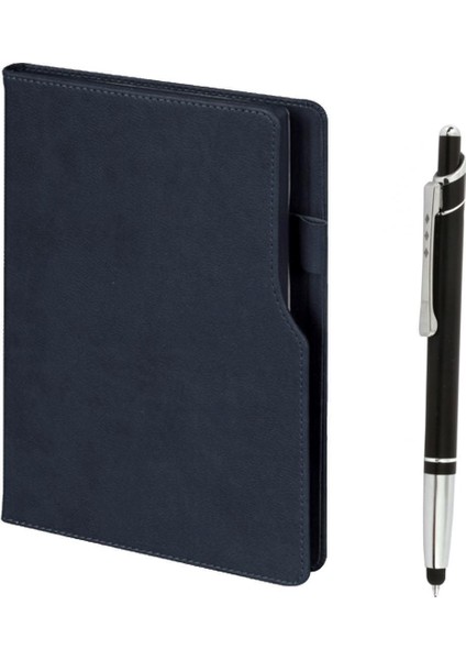 Termo Deri Kemerli Defter Kalem Seti