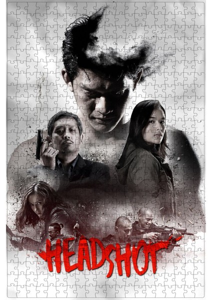 Headshot (2016) Film Posterinin 500 Parça Puzzle Yapbozu