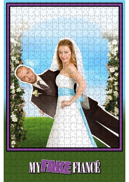 My Fake Fiance (2009) Film Posterinin 500 Parça Puzzle Yapbozu