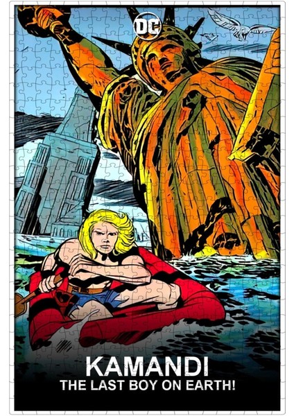 Dc Showcase: Kamandi: The Last Boy On Earth! (2021) Film Posterinin 500 Parça Puzzle Yapbozu