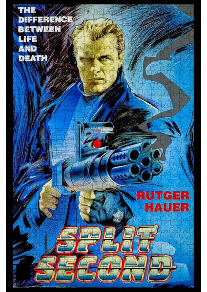 Split Second (1992) Film Posterinin 500 Parça Puzzle Yapbozu