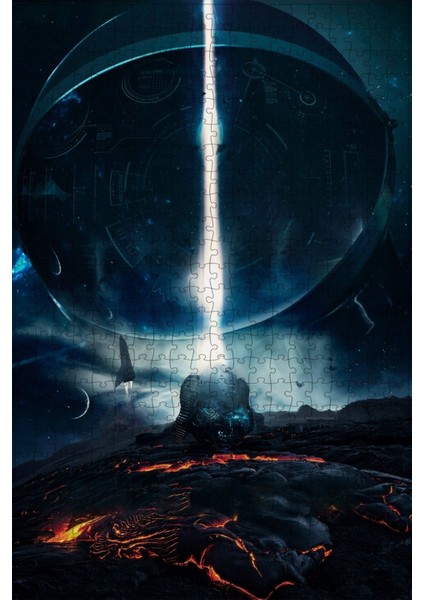 Project Gemini (2022) Film Posterinin 500 Parça Puzzle Yapbozu Sürüm4