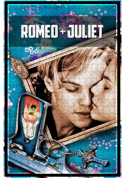 Romeo + Juliet (1996) Film Posterinin 500 Parça Puzzle Yapbozu T70