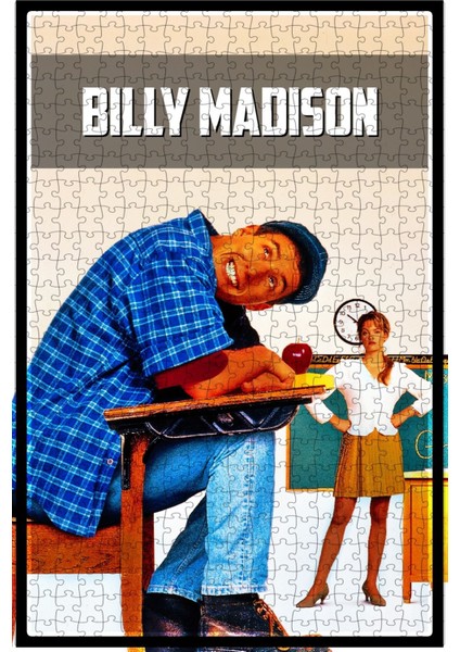 Billy Madison (1995) Film Posterinin 500 Parça Puzzle Yapbozu