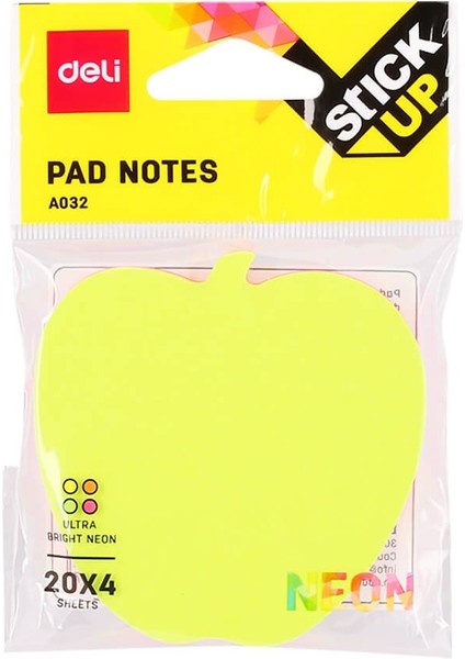 Sticky Notes Pad Notes Şekilli A03202