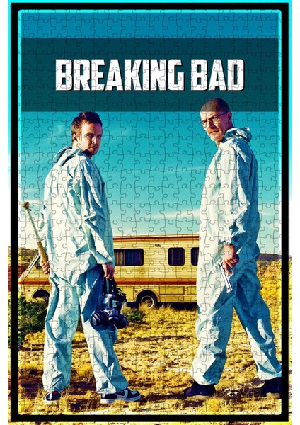 Breaking Bad (2008) Film Posterinin 500 Parça Puzzle Yapbozu Sürüm4 N36