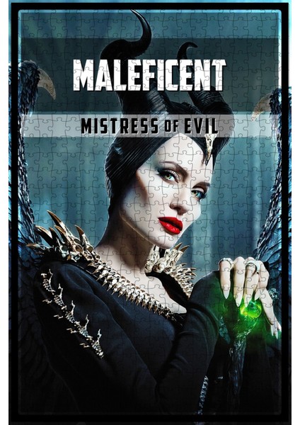 Maleficent: Mistress Of Evil (2019) Film Posterinin 500 Parça Puzzle Yapbozu