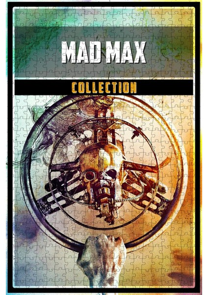 Mad Max Collection Film Posterinin 500 Parça Puzzle Yapbozu