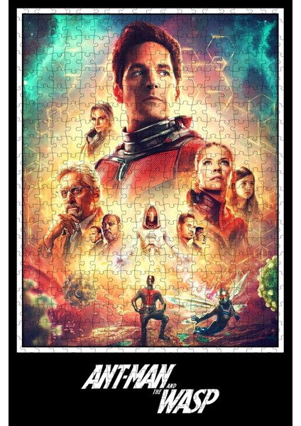 Ant-Man And The Wasp (2018) Film Posterinin 500 Parça Puzzle Yapbozu Sürüm3