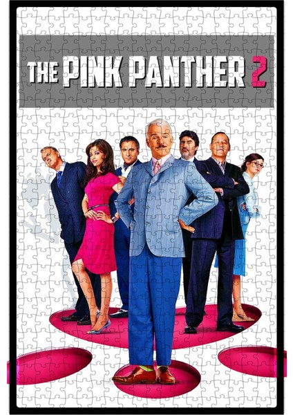 The Pink Panther 2 (2009) Film Posterinin 500 Parça Puzzle Yapbozu