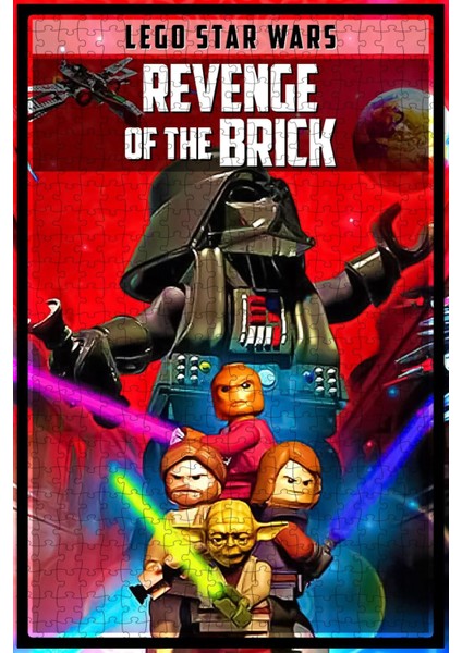 LEGO Star Wars: Revenge Of The Brick (2005) Film Posterinin 500 Parça Puzzle Yapbozu S6
