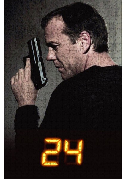 24 (2001) Film Posterinin 500 Parça Puzzle Yapbozu