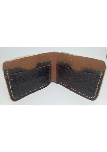 Gerçek Deri Tamamen El Emeği Cüzdan 22CM*8CM * 1 Banknot Alanı 4 Kart Bölmesi 6h7