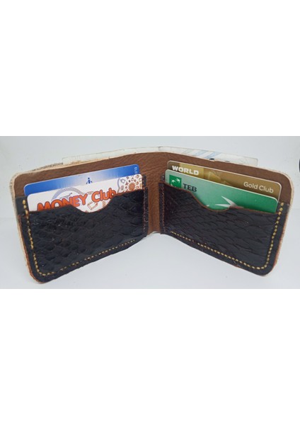 Gerçek Deri Tamamen El Emeği Cüzdan 22CM*8CM * 1 Banknot Alanı 4 Kart Bölmesi 6h7