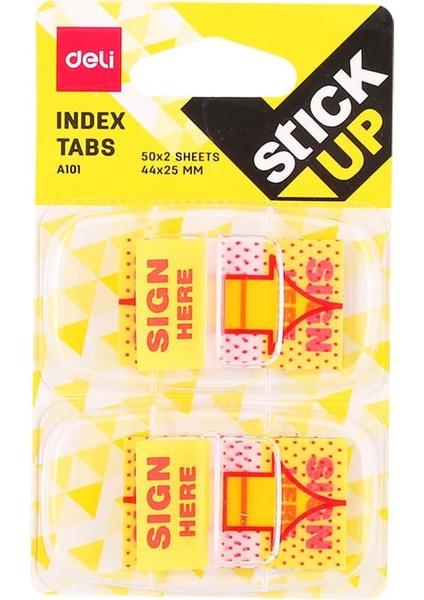 Sticky Notes Index Tabs 2 Renk 50’li A10101