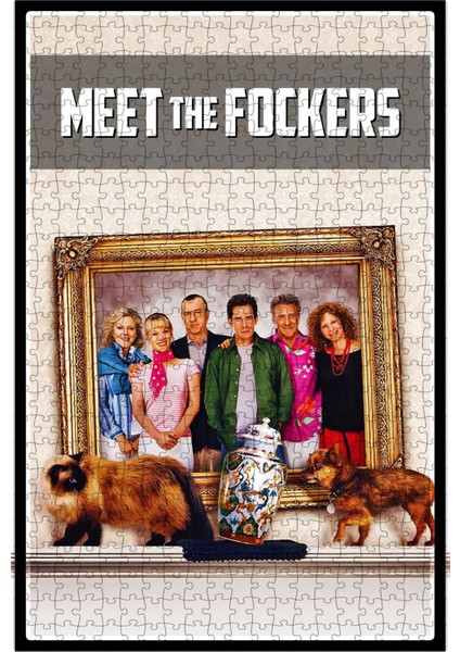Meet The Fockers (2004) Film Posterinin 500 Parça Puzzle Yapbozu