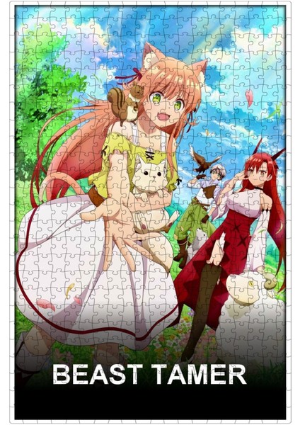 Beast Tamer (2022) Film Posterinin 500 Parça Puzzle Yapbozu