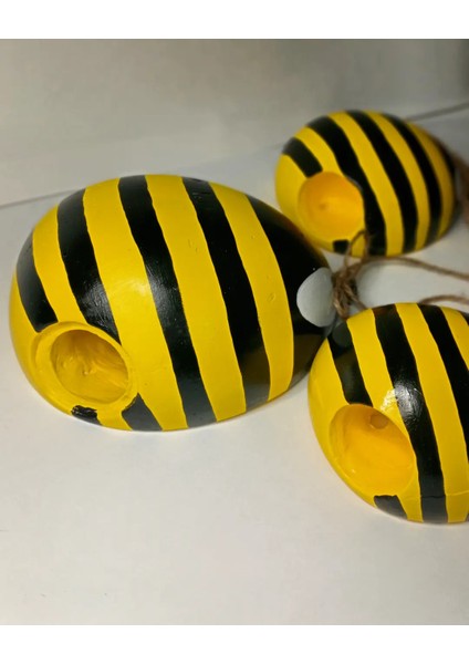 Balon Duvar Saksısı Seti Arı Desenli fiyatları