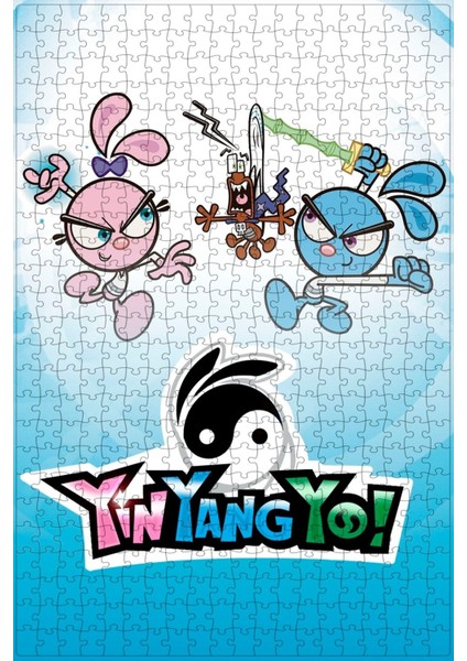 Yin Yang Yo! (2006) Film Posterinin 500 Parça Puzzle Yapbozu