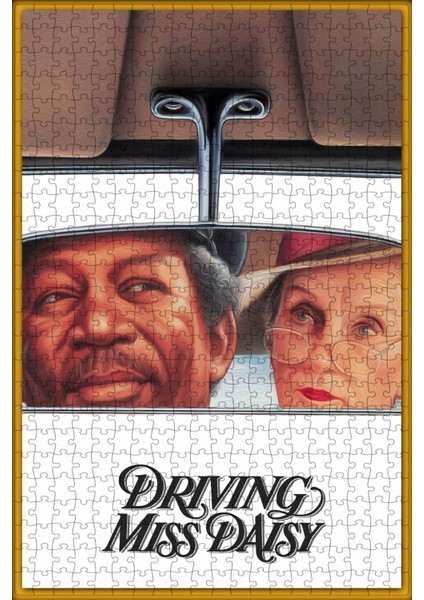 Driving Miss Daisy (1989) Film Posterinin 500 Parça Puzzle Yapbozu