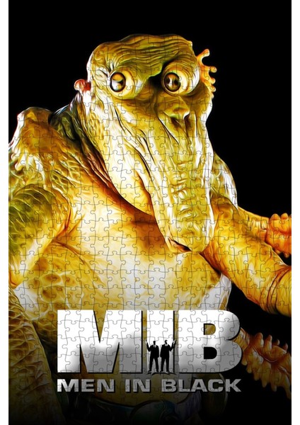 Men In Black (1997) Film Posterinin 500 Parça Puzzle Yapbozu Sürüm2
