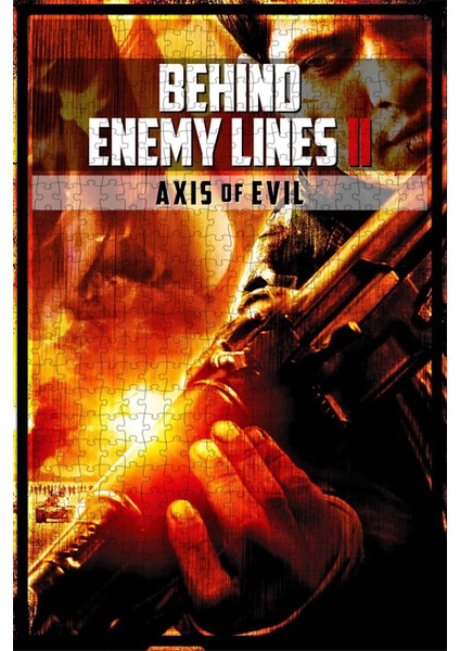 Behind Enemy Lines Iı: Axis Of Evil (2006) Film Posterinin 500 Parça Puzzle Yapbozu