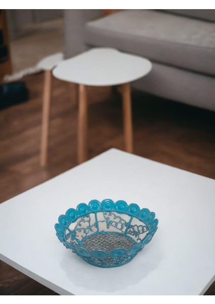 Metal Sepet 13 cm Mavi