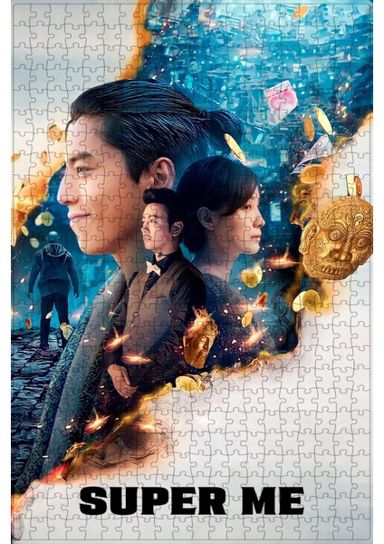 Super Me (2021) Film Posterinin 500 Parça Puzzle Yapbozu