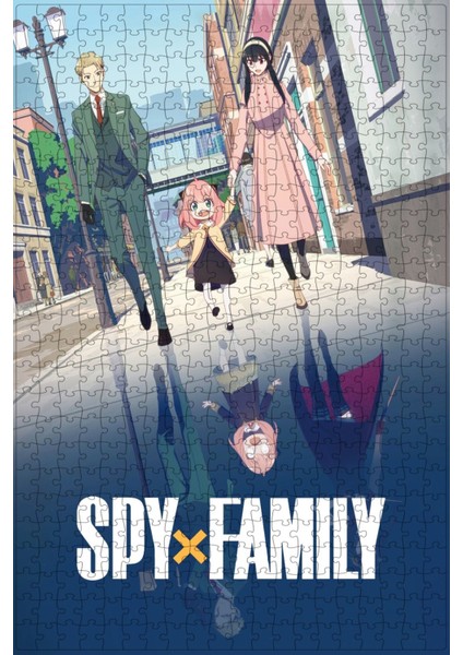 Spy x Famıly (2022) Film Posterinin 500 Parça Puzzle Yapbozu