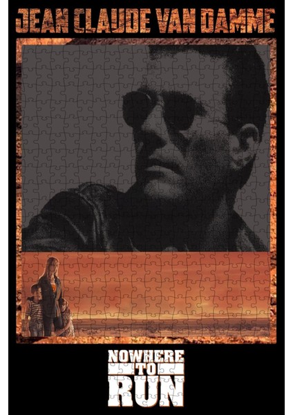 Nowhere To Run (1993) Film Posterinin 500 Parça Puzzle Yapbozu