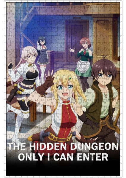 The Hidden Dungeon Only I Can Enter (2021) Film Posterinin 500 Parça Puzzle Yapbozu