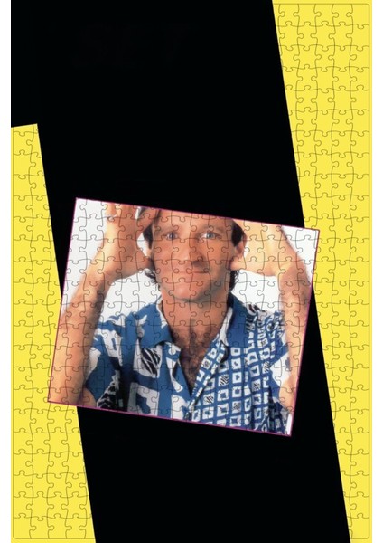 Robin Williams: An Evening At The Met (1986) Film Posterinin 500 Parça Puzzle Yapbozu