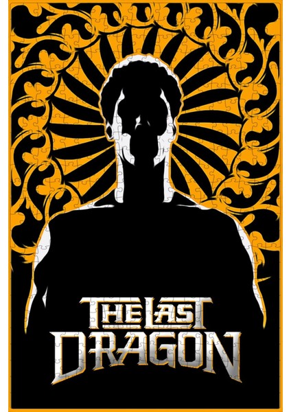 The Last Dragon (1985) Film Posterinin 500 Parça Puzzle Yapbozu Sürüm2