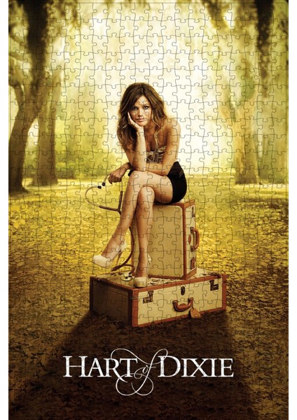 Hart Of Dixie (2011) Film Posterinin 500 Parça Puzzle Yapbozu Sürüm2