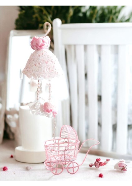 Metal Puset Pembe 12'li