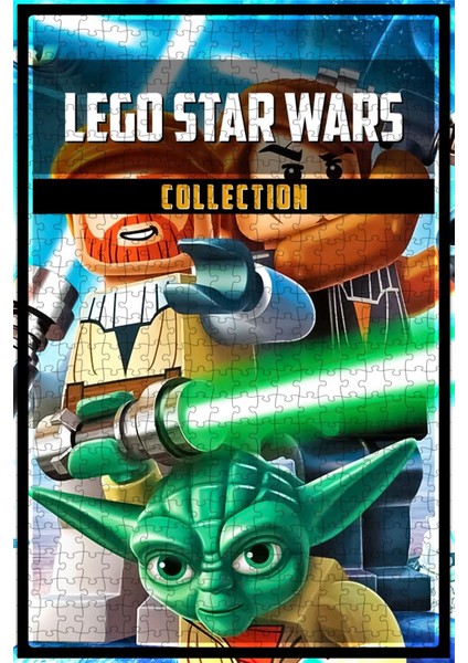 LEGO Star Wars Collection Film Posterinin 500 Parça Puzzle Yapbozu Sürüm2 S7