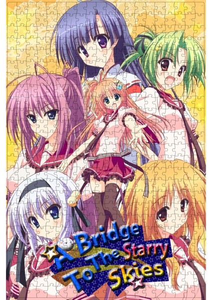 A Bridge To The Starry Skies (2011) Film Posterinin 500 Parça Puzzle Yapbozu